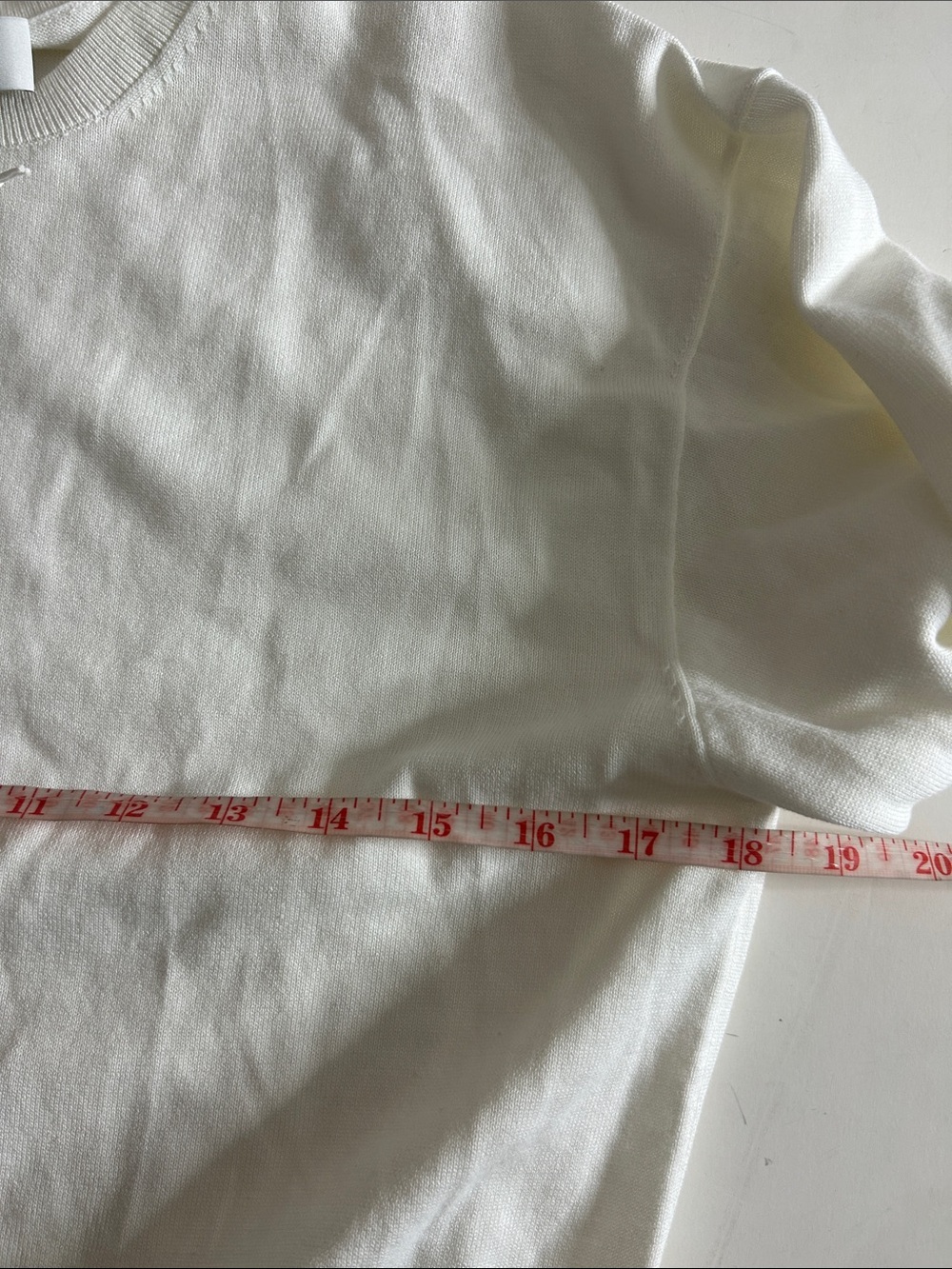 NWT (size small) COS KNITTED COTTON T-SHIRT - Picture 7 of 8